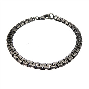 Armbånd & halskæde -  Let oxyderet 5,5x3,1mm 60cm, von San - Links of Joy