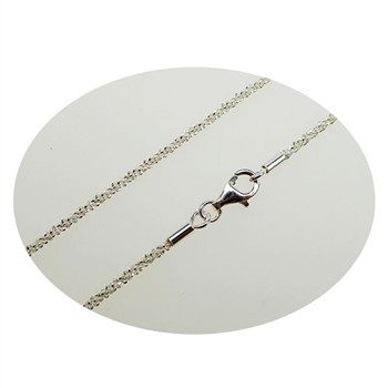 Armbånd & halskæde - Blank/925 DiamondCut 1,8mm i diameter 90cm, von San - Links of Joy