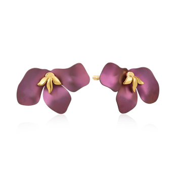 Sølvforgyldt ørestikker, von Støvring Design