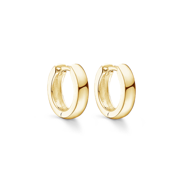 Sølvforgyldt creoler, von Støvring Design