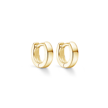 Sølvforgyldt creoler, von Støvring Design