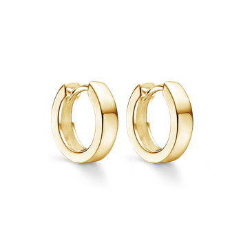 Sølvforgyldt creoler, von Støvring Design