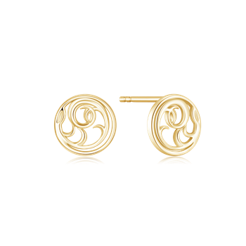 Sølvforgyldt ørestikker, von Støvring Design