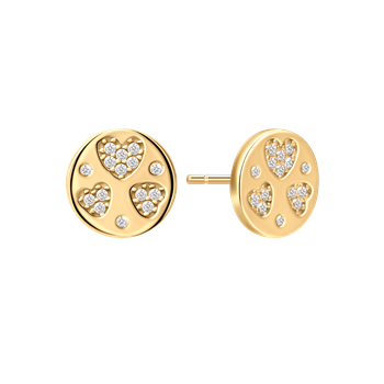 Sølvforgyldt ørestikker, von Støvring Design