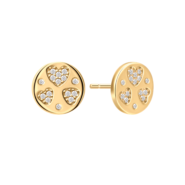 Sølvforgyldt ørestikker, von Støvring Design