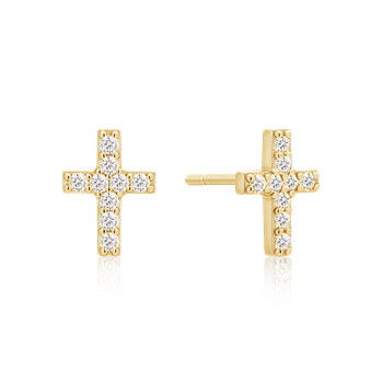 Sølvforgyldt ørestikker, von Støvring Design