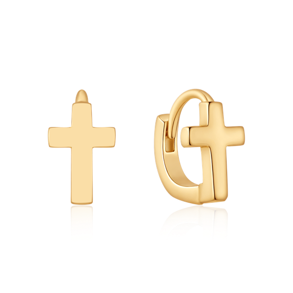 Sølvforgyldt creoler, von Støvring Design