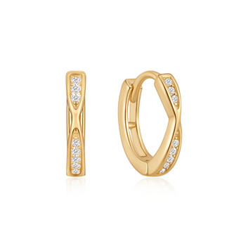 Sølvforgyldt creoler, von Støvring Design