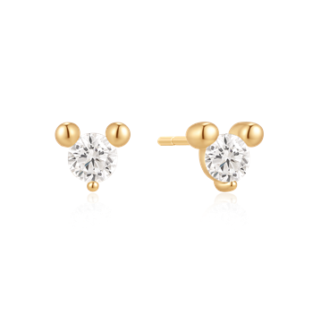 Sølvforgyldt ørestikker, von Støvring Design