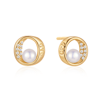 Sølvforgyldt ørestikker, von Støvring Design