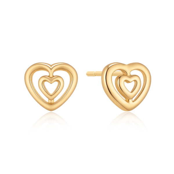 Sølvforgyldt ørestikker, von Støvring Design