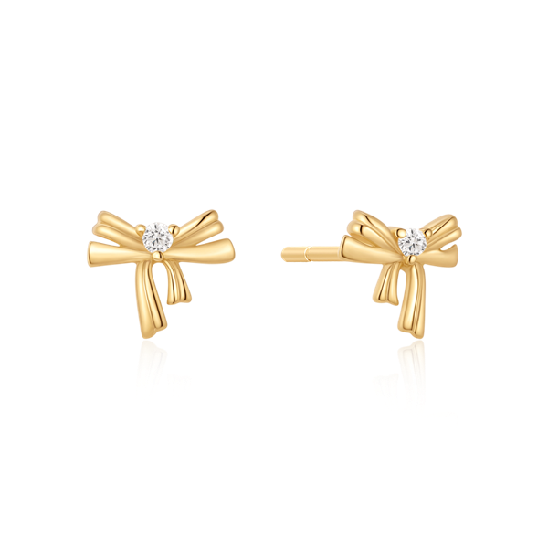 Sølvforgyldt ørestikker, von Støvring Design