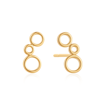 Sølvforgyldt ørestikker, von Støvring Design