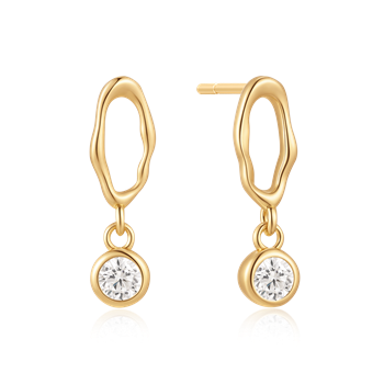 Sølvforgyldt ørestikker, von Støvring Design