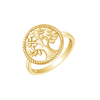 Sølvforgyldt ring, von Støvring Design