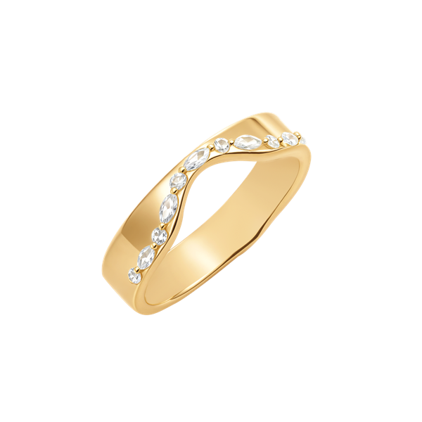 Sølvforgyldt ring, von Støvring Design