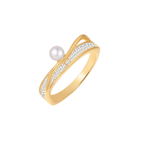 Sølvforgyldt ring, von Støvring Design