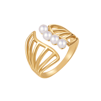 Sølvforgyldt ring, von Støvring Design