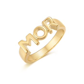 Sølvforgyldt ring, von Støvring Design