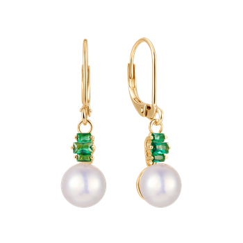 Sølvforgyldt ørehænger, von Støvring Design