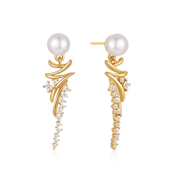 Sølvforgyldt ørehænger, von Støvring Design