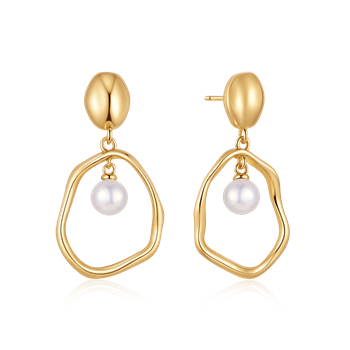 Sølvforgyldt ørehænger, von Støvring Design