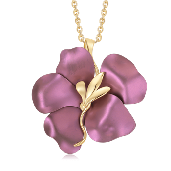 Sølvforgyldt halskæde, von Støvring Design