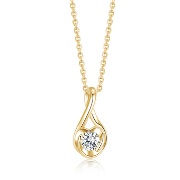 Sølvforgyldt halskæde, von Støvring Design