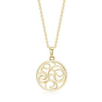 Sølvforgyldt halskæde, von Støvring Design