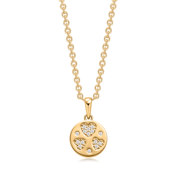 Sølvforgyldt halskæde, von Støvring Design