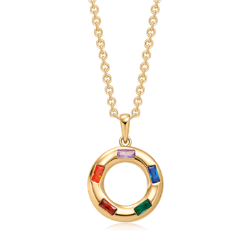 Sølvforgyldt halskæde, von Støvring Design