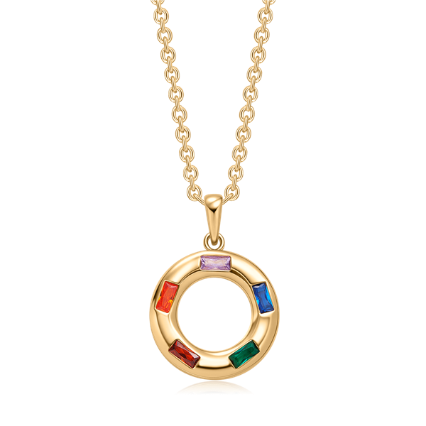 Sølvforgyldt halskæde, von Støvring Design