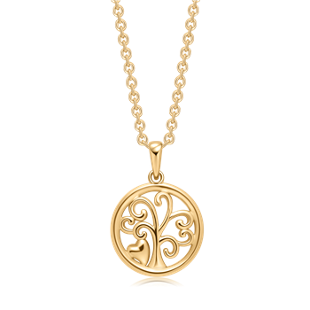 Sølvforgyldt halskæde, von Støvring Design