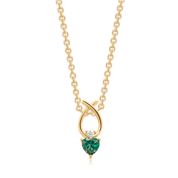 Sølvforgyldt halskæde, von Støvring Design