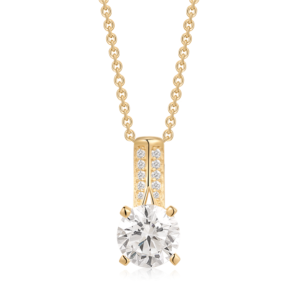 Sølvforgyldt halskæde, von Støvring Design