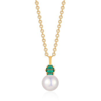 Sølvforgyldt halskæde, von Støvring Design