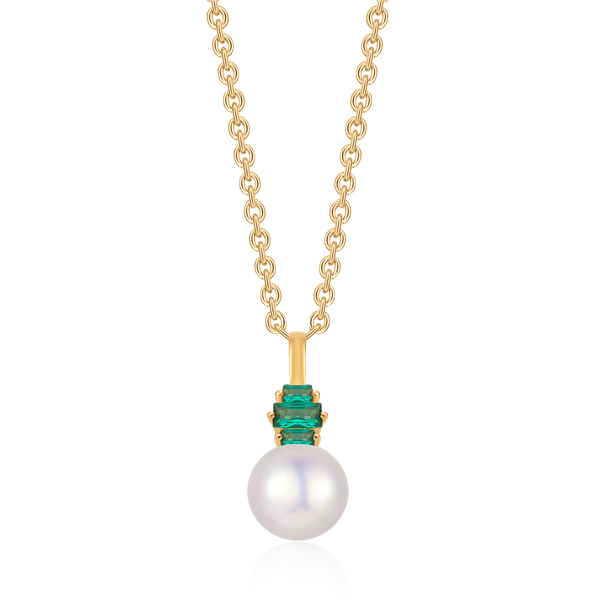 Sølvforgyldt halskæde, von Støvring Design