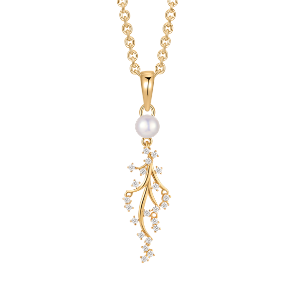 Sølvforgyldt halskæde, von Støvring Design