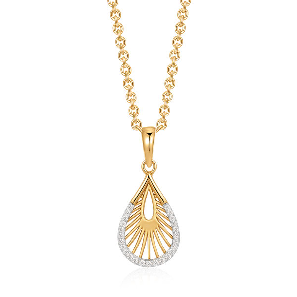 Sølvforgyldt halskæde, von Støvring Design