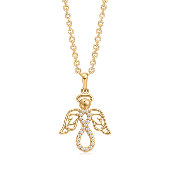 Sølvforgyldt halskæde, von Støvring Design