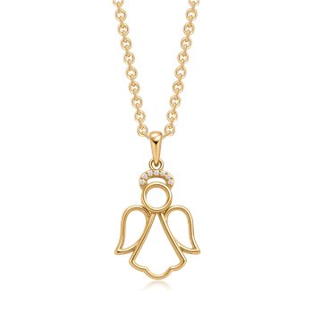 Sølvforgyldt halskæde, von Støvring Design