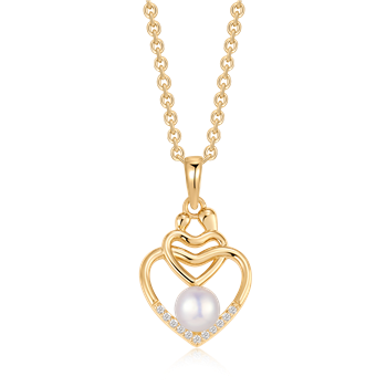 Sølvforgyldt halskæde, von Støvring Design