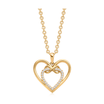 Sølvforgyldt halskæde, von Støvring Design