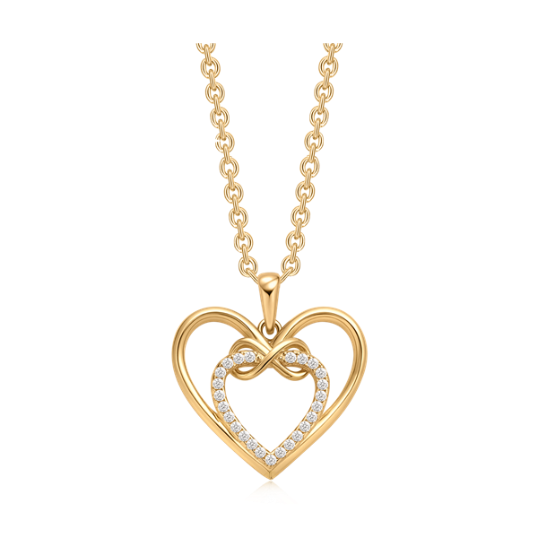 Sølvforgyldt halskæde, von Støvring Design