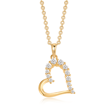 Sølvforgyldt halskæde, von Støvring Design