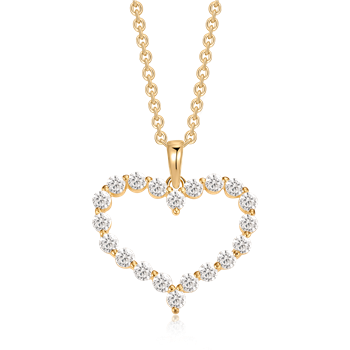 Sølvforgyldt halskæde, von Støvring Design