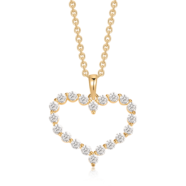 Sølvforgyldt halskæde, von Støvring Design