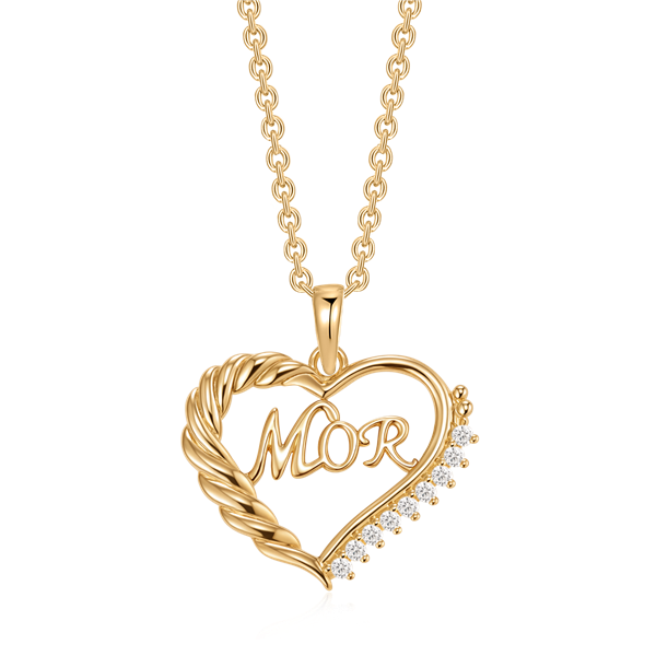 Sølvforgyldt halskæde, von Støvring Design