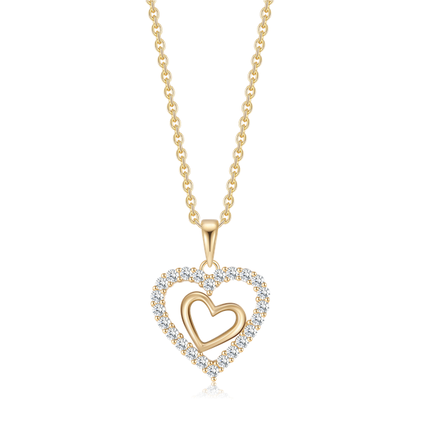 Sølvforgyldt halskæde, von Støvring Design