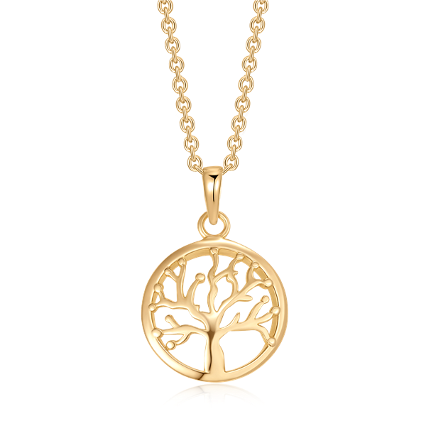 Sølvforgyldt halskæde, von Støvring Design